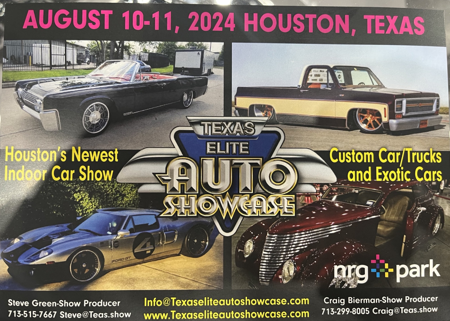 Texas Elite Auto Showcase 2024 Speed & Sport Chrome