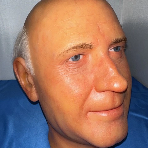 Wax Figure President of South Africa FW DeKlerk